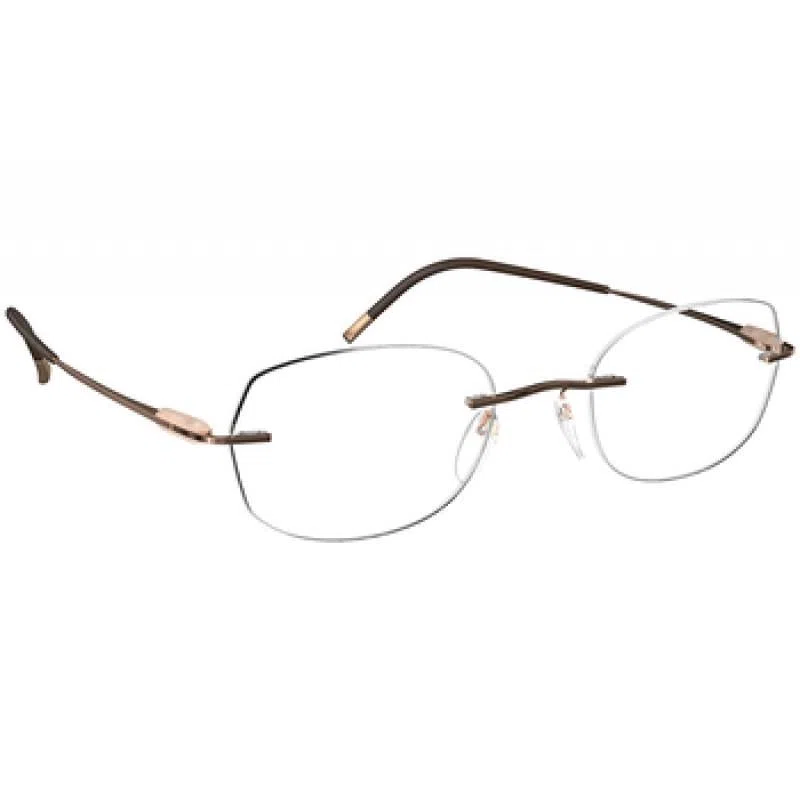 Silhouette Purist Color Groove Demo Rimless 5561 Eyeglasses - view 6